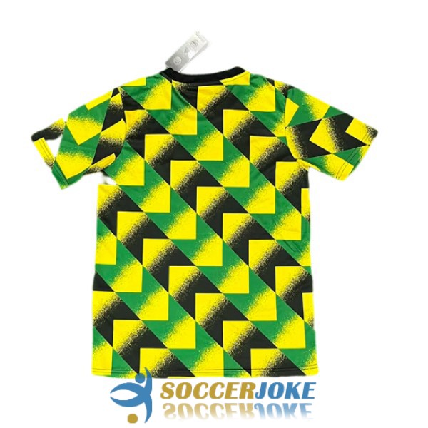 shirt arsenal green black yellow training 2022-2023