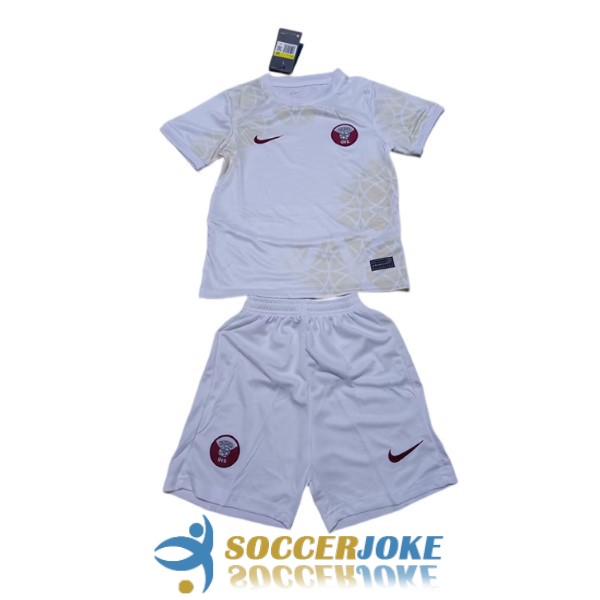 shirt away qatar kid 2022-2023