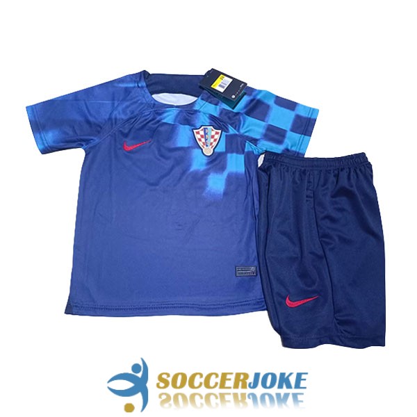 shirt away croatia kid 2022-2023