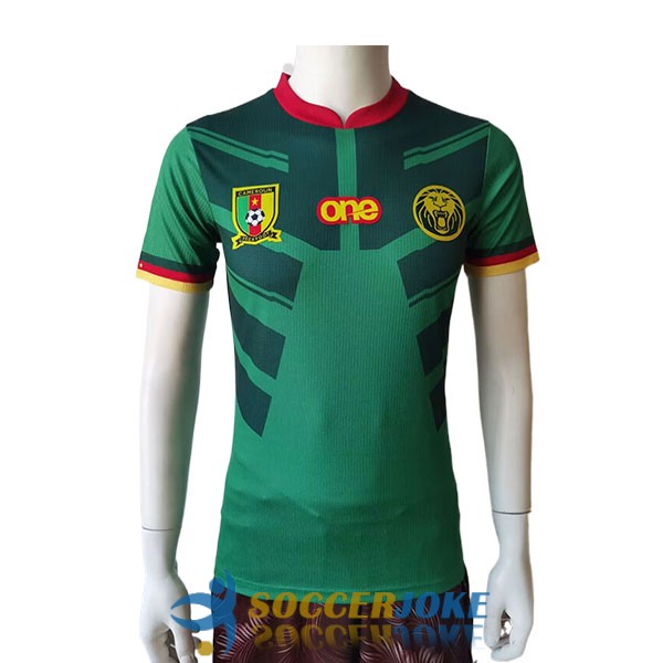 shirt home player version cameroon 2022-2023