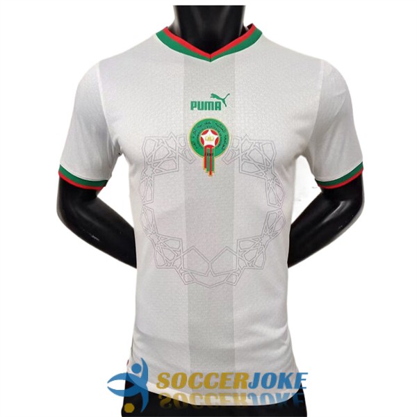 shirt away player version morocco 2022-2023