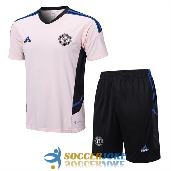 shirt manchester united pink training kit 2022-2023
