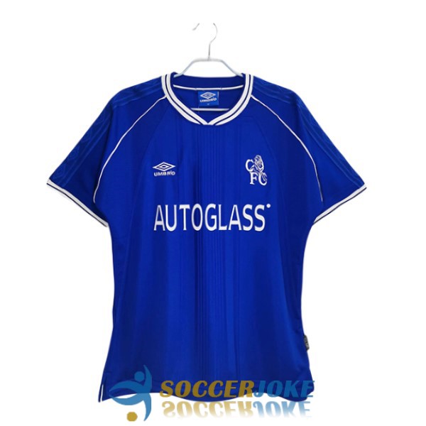 shirt home Chelsea retro autoglass 1999-2000 [EX22-3-31-135]
