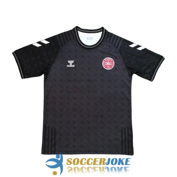 shirt denmark black goalkeeper 2022-2023