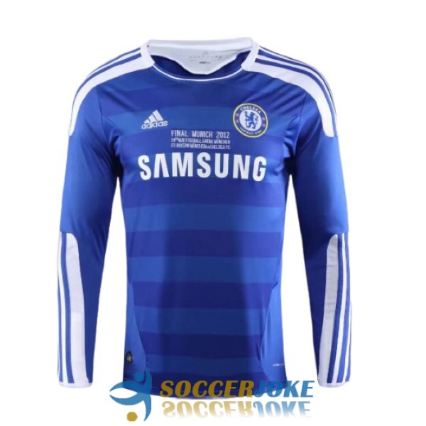 shirt home Chelsea retro long sleeve 2011-2012 [EX22-5-12-94]