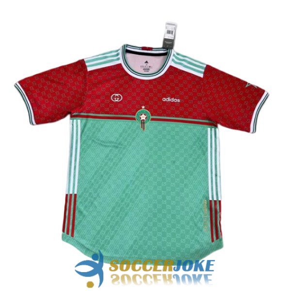 shirt morocco green red special edition 2022-2023