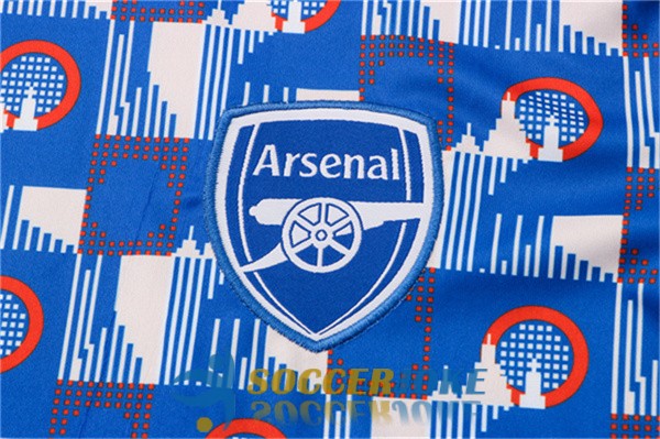 shirt arsenal camouflage blue white red training kit 2022-2023