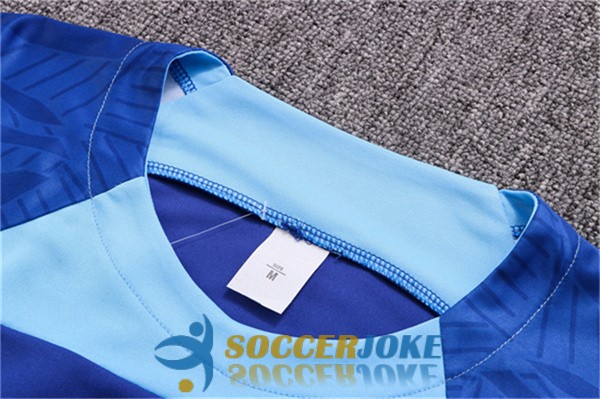 shirt chelsea dark blue light blue training kit 2022-2023<br /><span class=