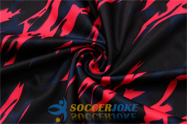 shirt manchester united camouflage black red training kit 2022-2023