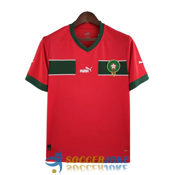 shirt home morocco 2022-2023