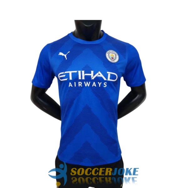 shirt manchester city blue goalkeeper player version 2022-2023 [EX22-6-20-229]