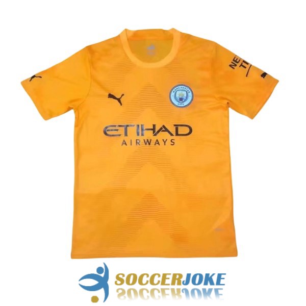 shirt manchester city orange goalkeeper 2022-2023