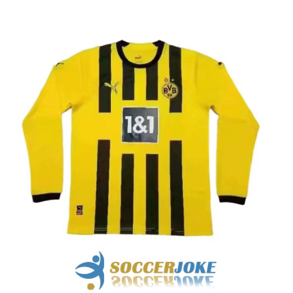 shirt home dortmund long sleeve 2022-2023