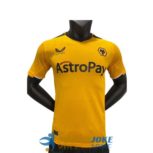 shirt home player version wolves fc 2022-2023