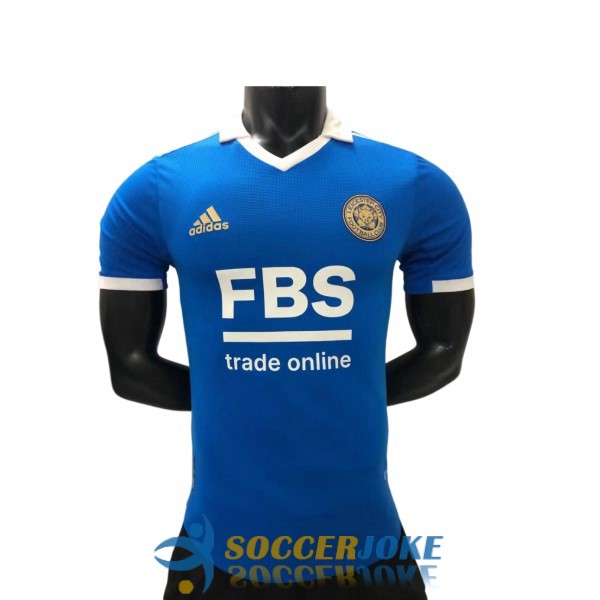 shirt home player version leicester city 2022-2023