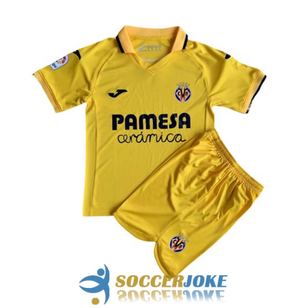 shirt home villarreal kid 2022-2023