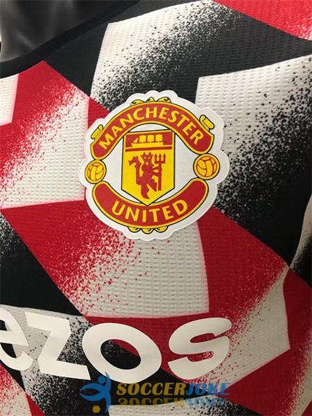 shirt manchester united red black white training player version 2022-2023<br /><span class=