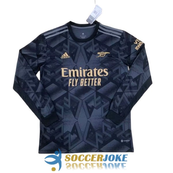 shirt away arsenal long sleeve 2022-2023