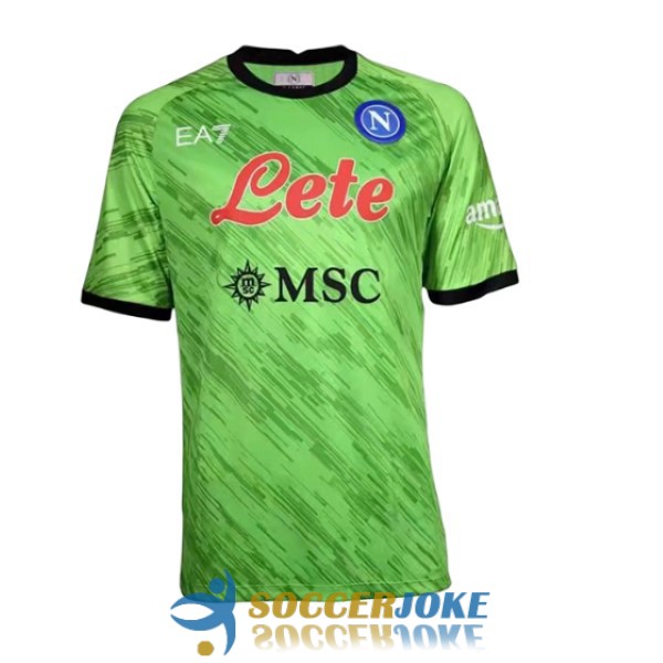 shirt napoli green goalkeeper 2022-2023