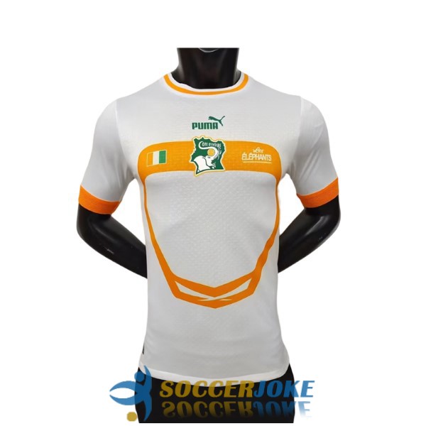 shirt away player version cote de ivoire 2022-2023