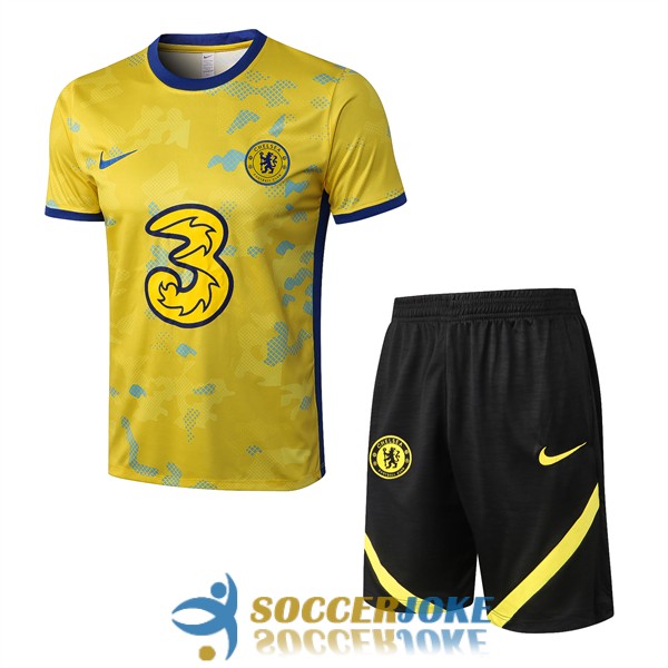 shirt chelsea yellow training kit 2022-2023 [EX22-9-21-223]
