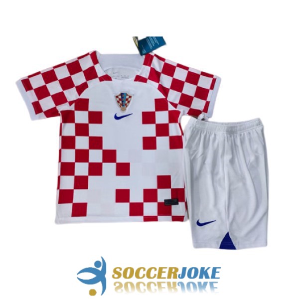 shirt home croatia kid 2022-2023