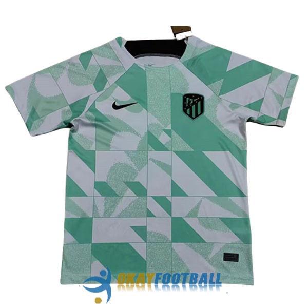 shirt atletico madrid green white training 2023-2024