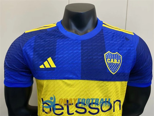 shirt home player version betsson boca juniors 2023-2024<br /><span class=