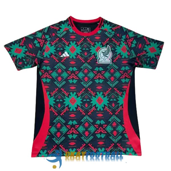 shirt mexico black green red special edition 2023-2024