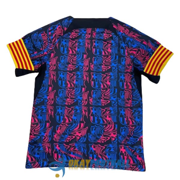 shirt barcelona black blue red yellow special edition 2023-2024