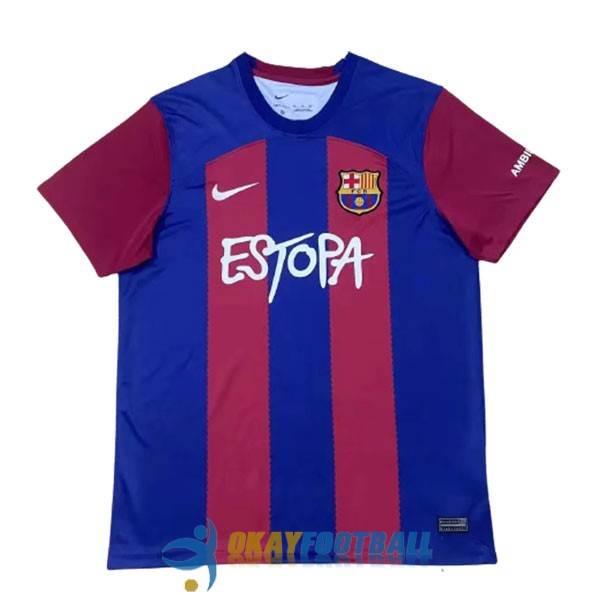shirt barcelona blue red special edition estopa 2023-2024 [EX23-11-24-184]