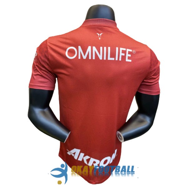 shirt chivas de guadalajara red training player version 2023-2024