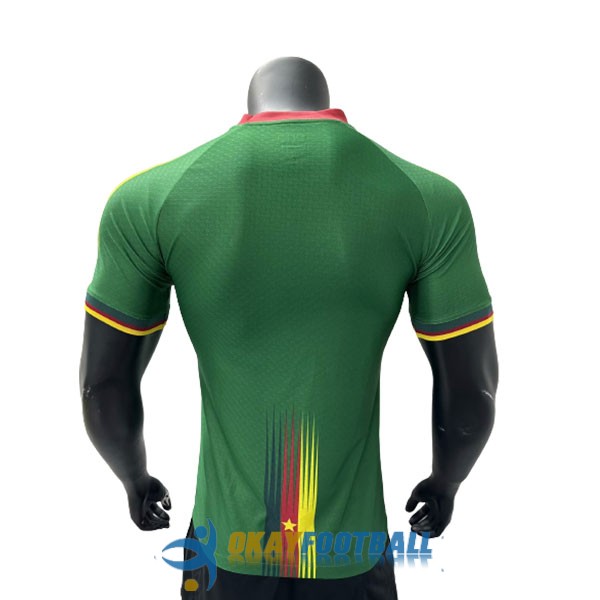 shirt home player version cameroon 2023-2024