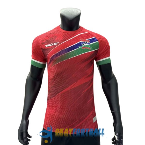 shirt home player version gambia 2023-2024