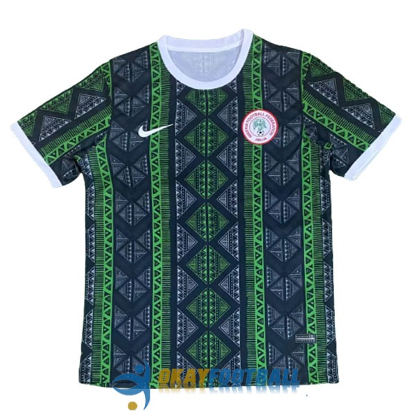 shirt nigeria green black training 2023-2024 [EX23-11-24-64]