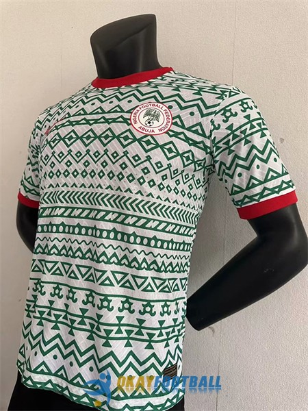 shirt nigeria green white special edition player version 2023-2024