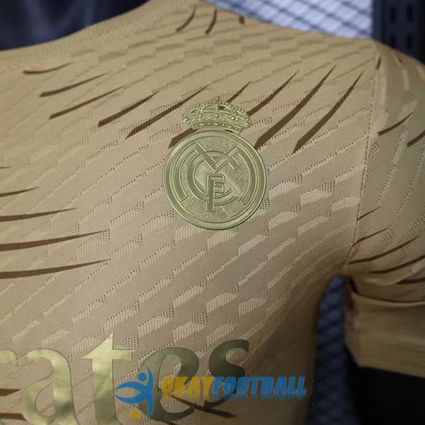 shirt real madrid golden special edition player version 2023-2024<br /><span class=