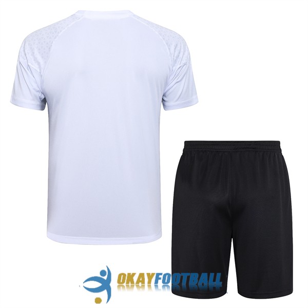 shirt ac milan white red training kit 2023-2024
