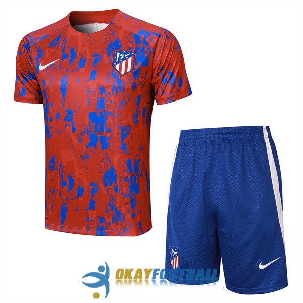 shirt atletico madrid red blue training kit 2023-2024