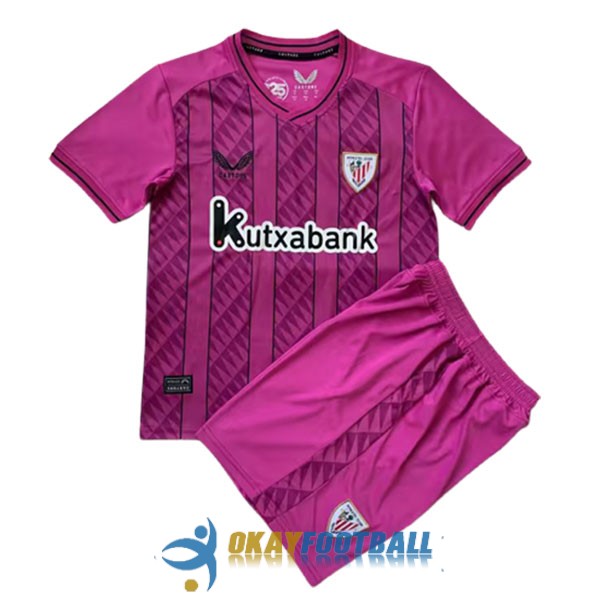 shirt pink athletic bilbao kid goalkeeper 2023-2024