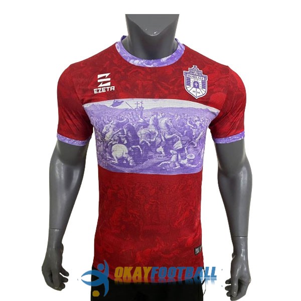 shirt boreale calcio red purple goalkeeper 2023-2024