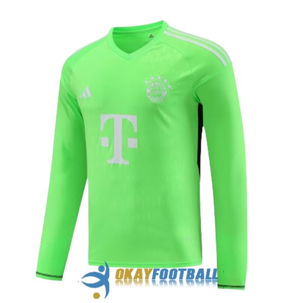 shirt green bayern munich long sleeve goalkeeper 2023-2024