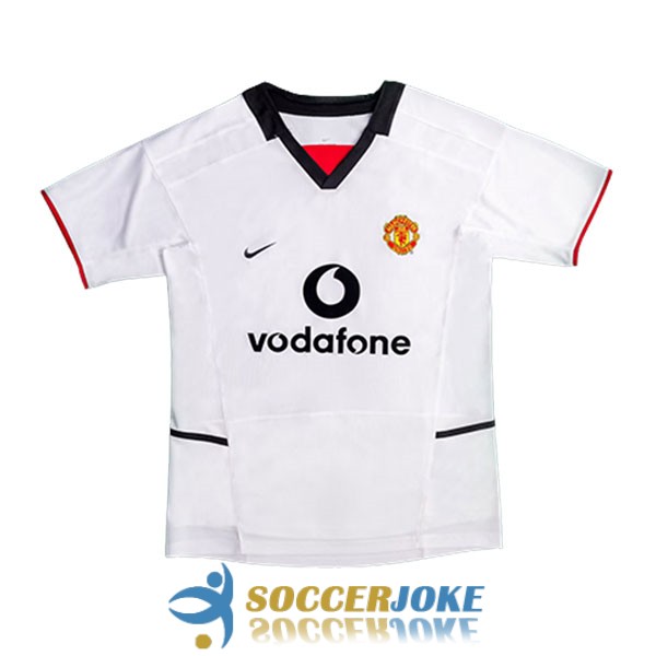 shirt away manchester united retro vodafone 2002-2003 [EX23-3-16-141]