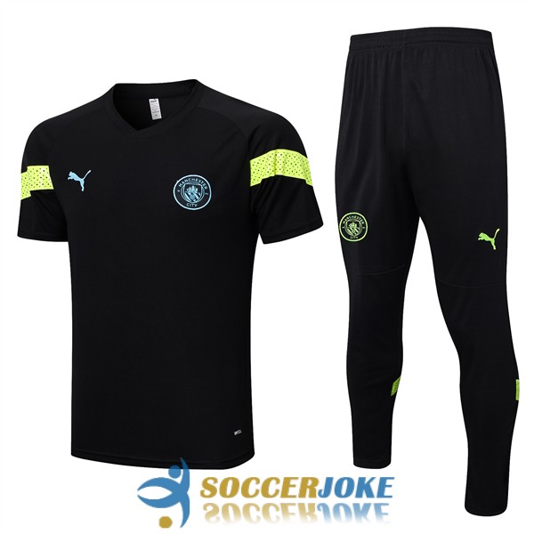 shirt manchester city black training kit 2022-2023 [EX23-3-16-119]