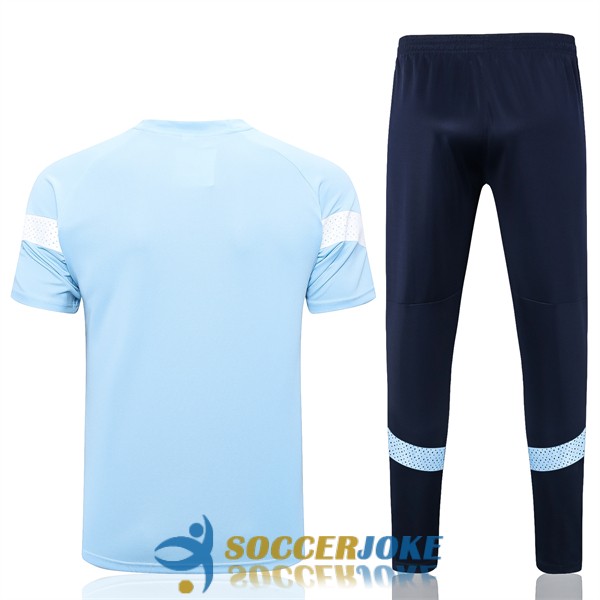 shirt manchester city light blue (1) training kit 2022-2023