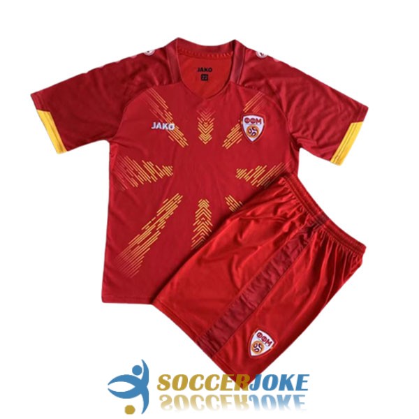 shirt home north macedonia kid 2023-2024