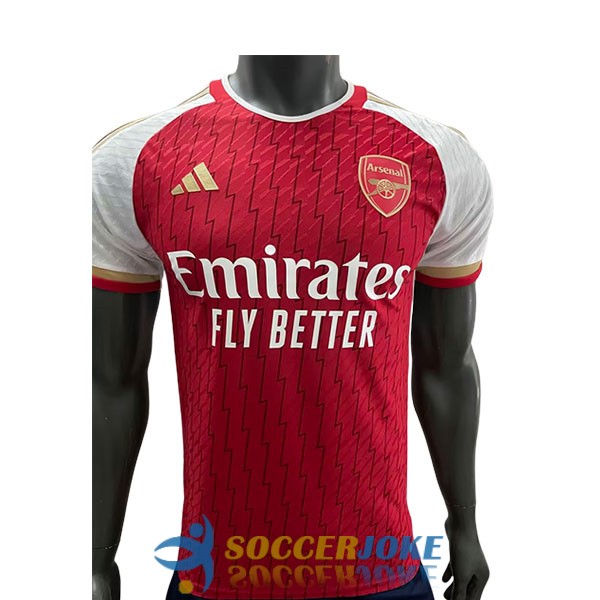 shirt home player version arsenal 2023-2024