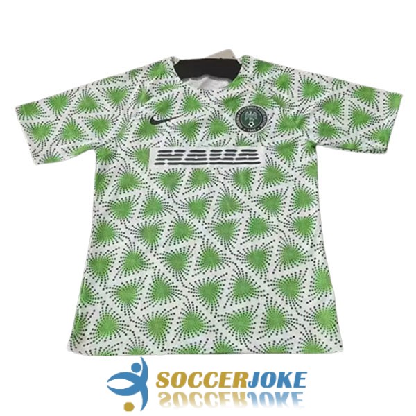 shirt nigeria white green training 2022-2023