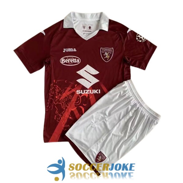 shirt red torino kid limited edition 2022-2023