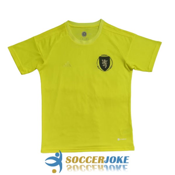 shirt scotland yellow goalkeeper 2023-2024